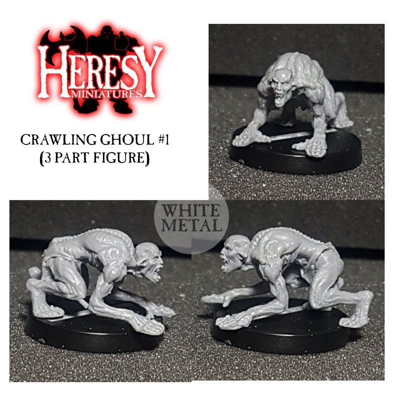 Running/Crawling Ghouls (x3) [METAL]