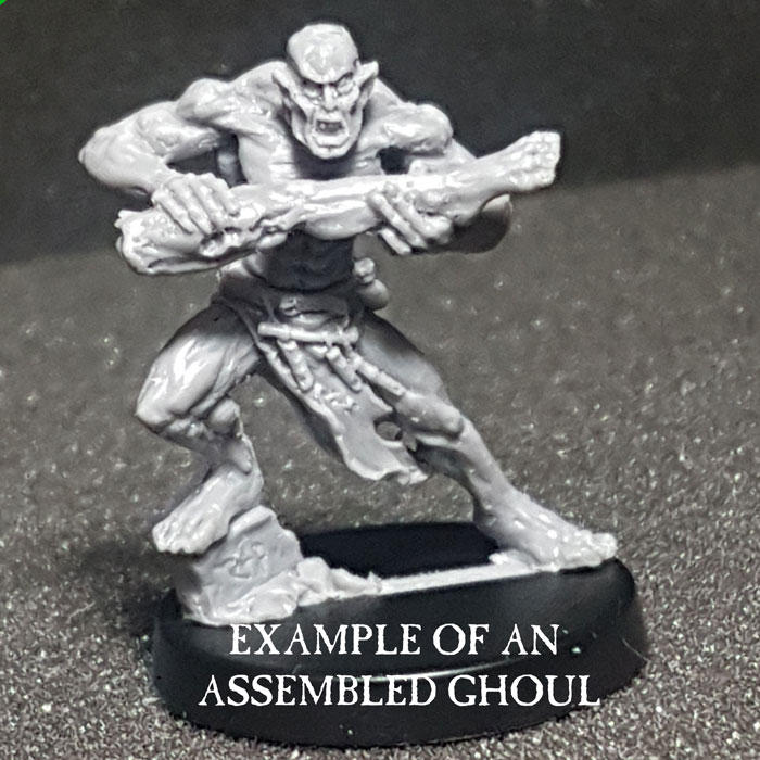 2022 Re-Mastered Ghouls SET #1 (Pack of 7) [METAL] - Click Image to Close