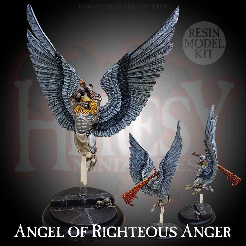 Angel Of Righteous Anger (Flying Stand Version) - Click Image to Close