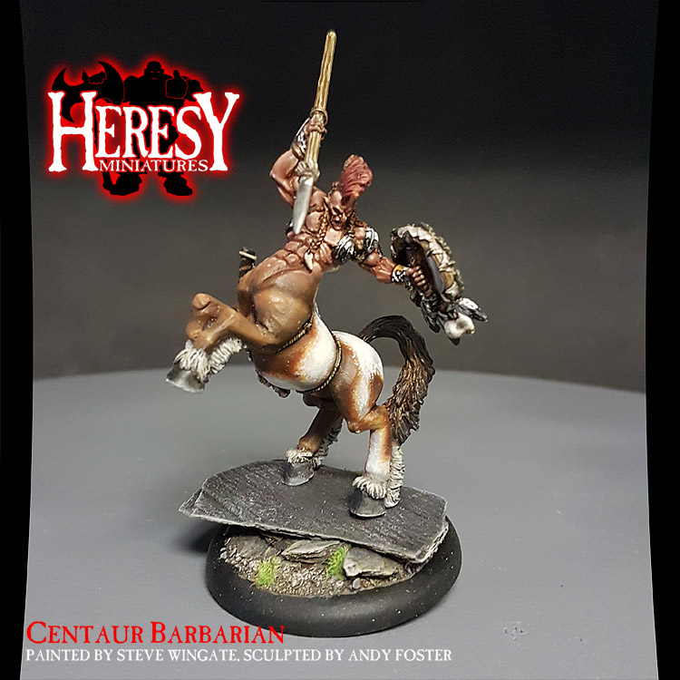 Centaur Barbarian- Garr'Sher