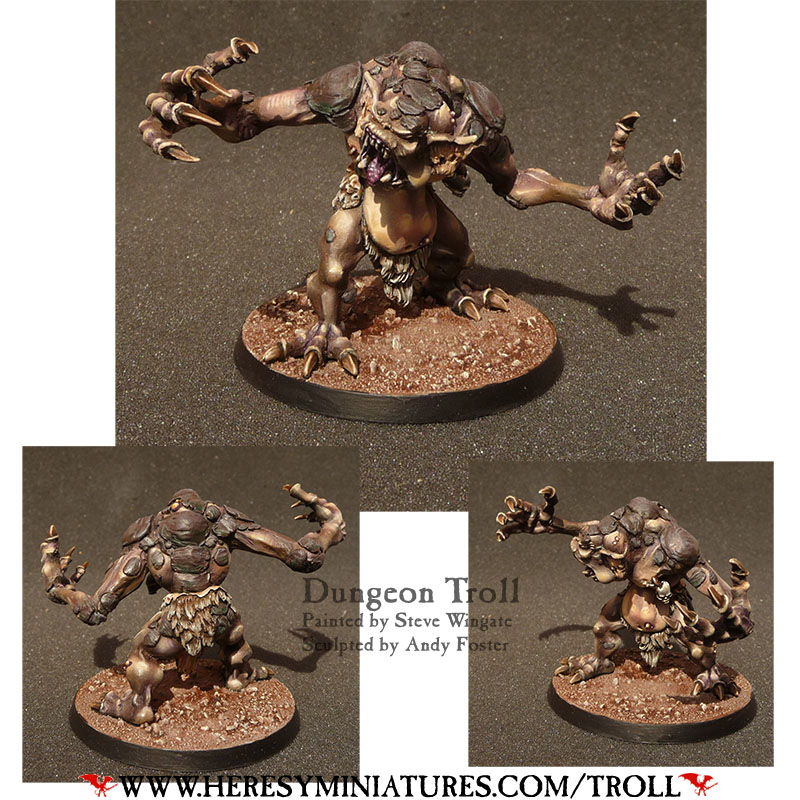 (RESIN) DUNGEON TROLL #1