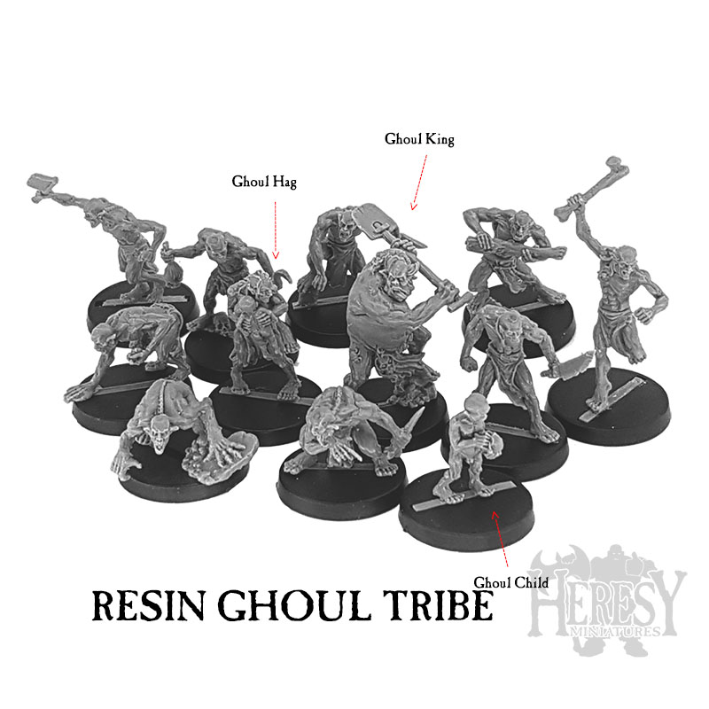 RESIN Ghoul Tribe [PRE-ORDER] - Click Image to Close