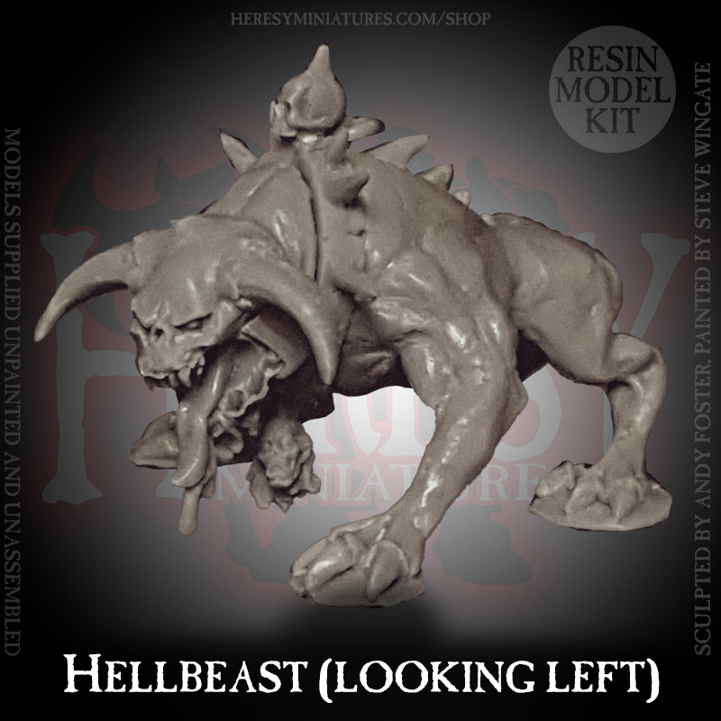 HELLBEAST LOOKING LEFT [RESIN]