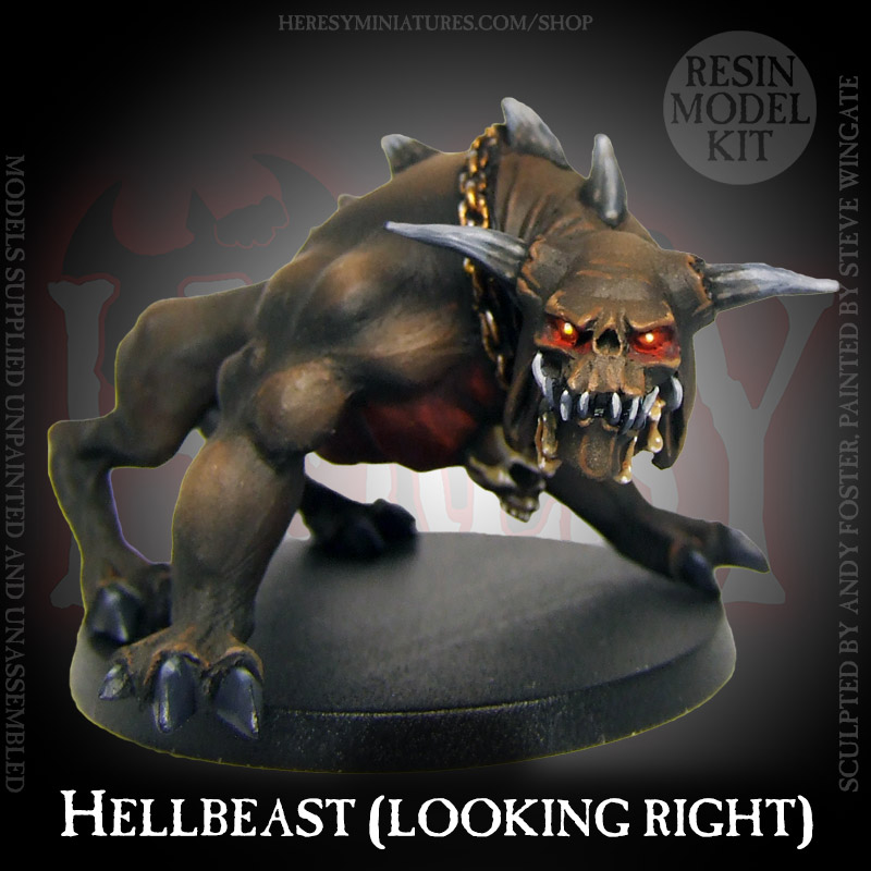 HELLBEAST LOOKING RIGHT [RESIN]