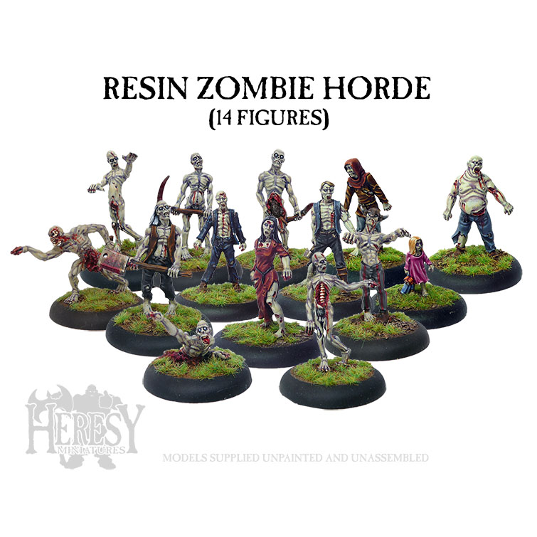 RESIN Zombie Horde [PRE-ORDER] - Click Image to Close