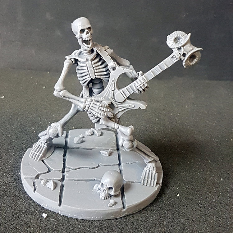 Skeleton 3-Up #3: Death Bard MASTER CASTING - 2nd RUN