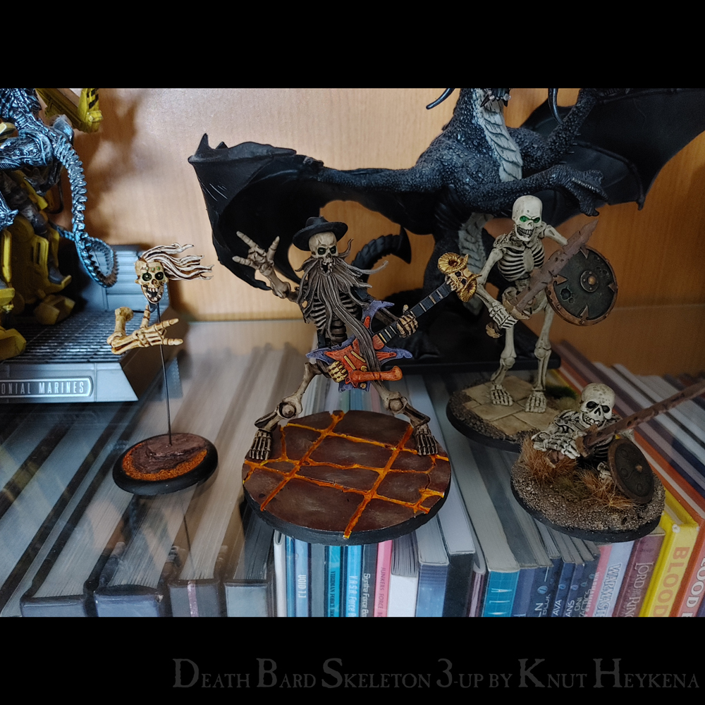 Skeleton 3-Up #3: Death Bard MASTER CASTING - 2nd RUN