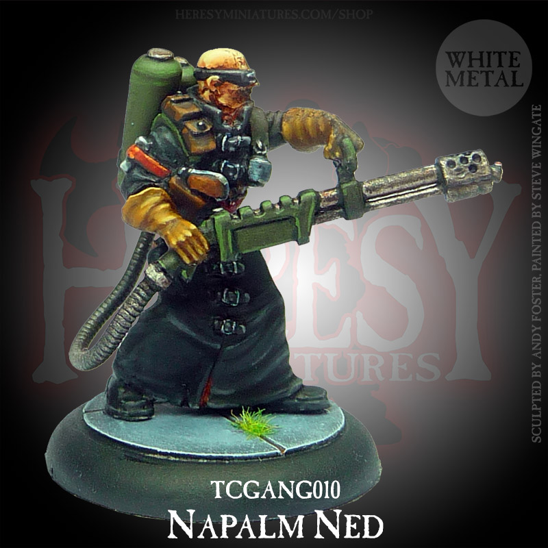 Napalm Ned - Flamethrower ganger - Click Image to Close