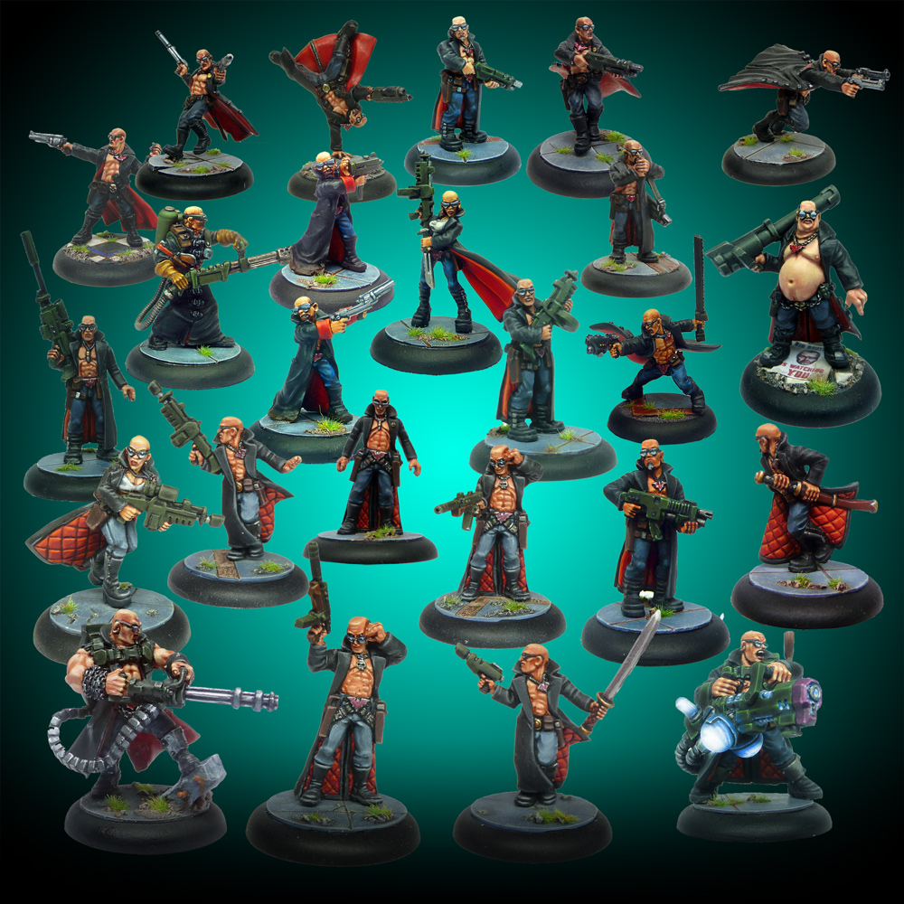 25 Figure Complete Gang Collection Super Deal - Click Image to Close