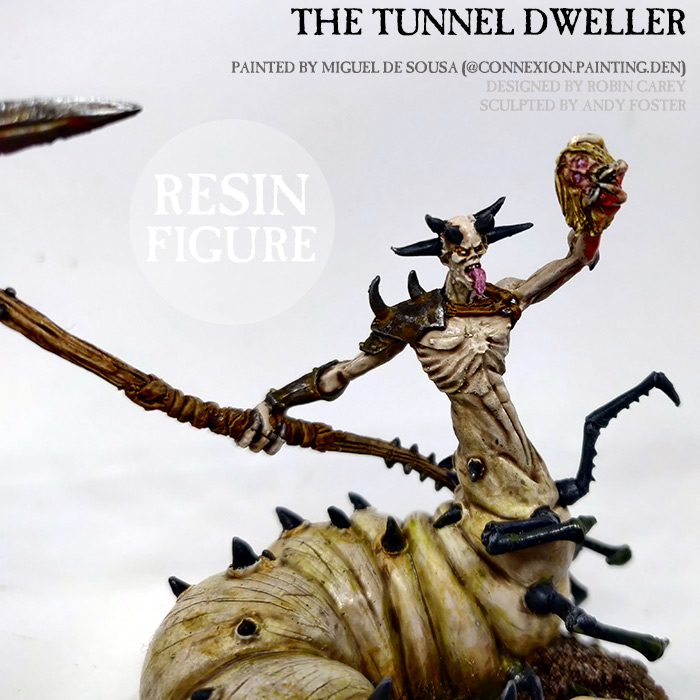 The Tunnel Dweller [RESIN] - Click Image to Close