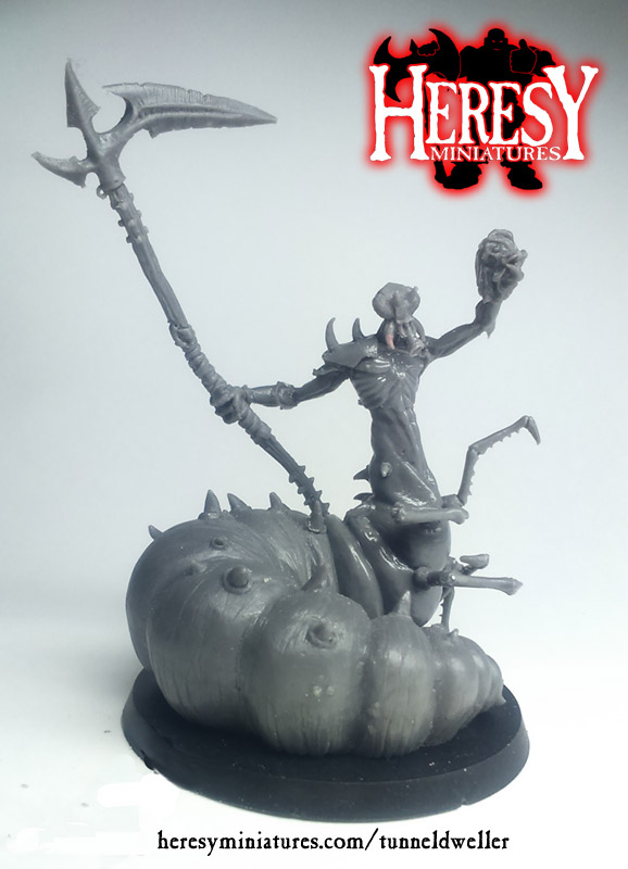 The Tunnel Dweller [RESIN] - Click Image to Close
