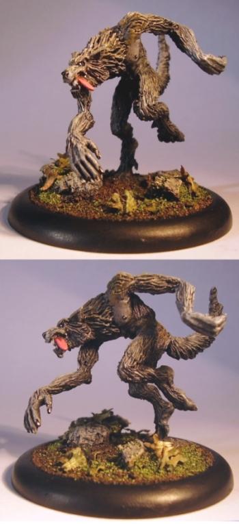 RESIN Werewolf #1 - Click Image to Close