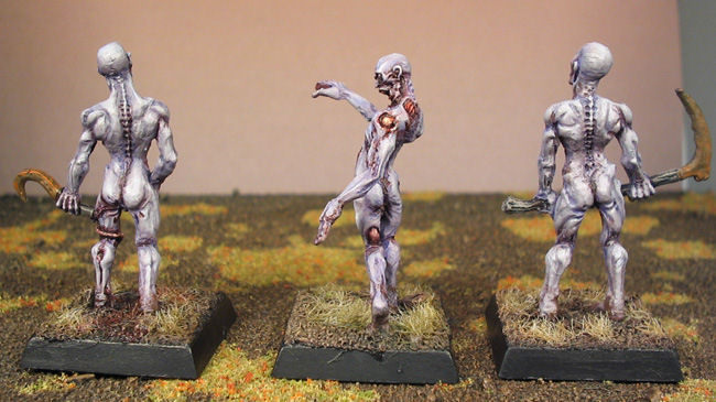 Zombies Pack #1 (4 figures) [METAL]