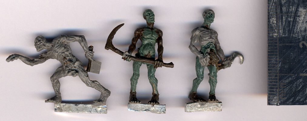 Zombies Pack #1 (4 figures) [METAL]