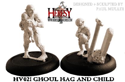 Ghoul Hag and Child [METAL] ORIGINAL VERSION - Click Image to Close