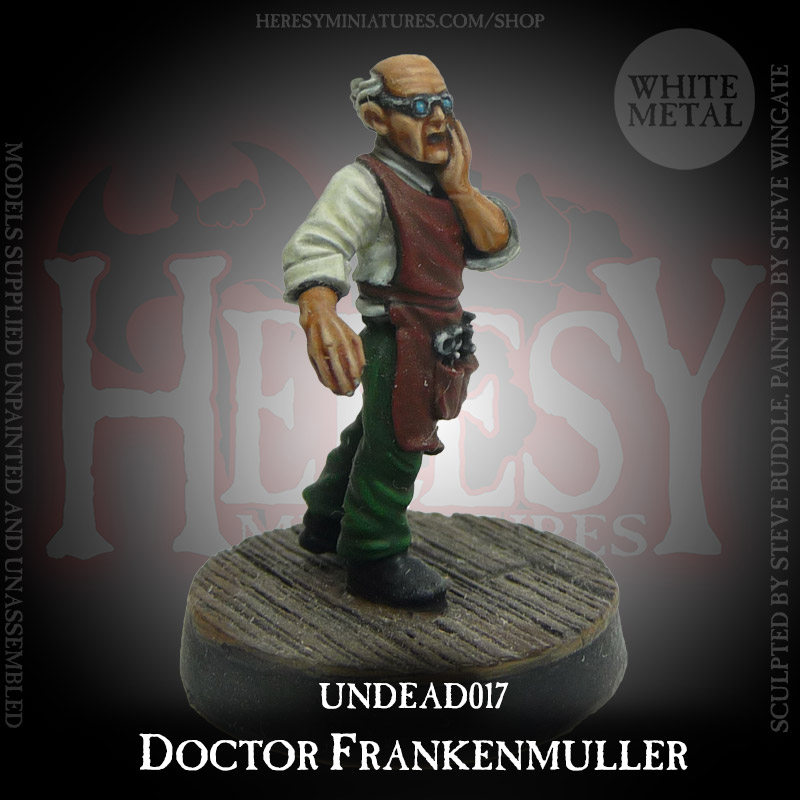 Dr Frankenmuller, Mad Scientist [METAL] - Click Image to Close